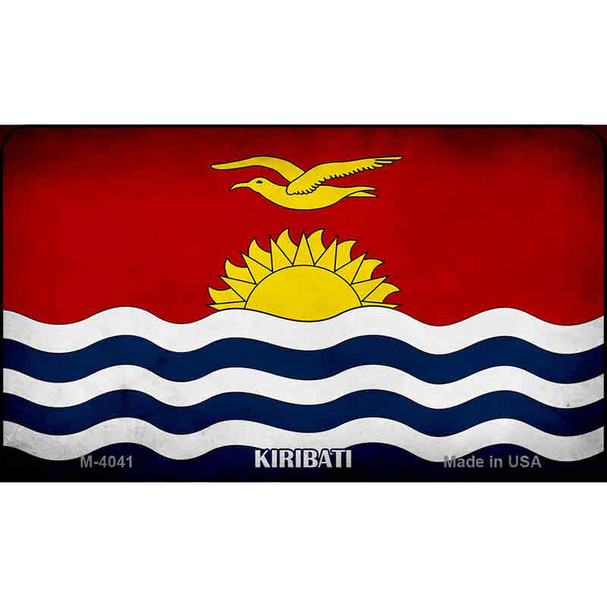 Kiribati Flag Wholesale Novelty Metal Magnet