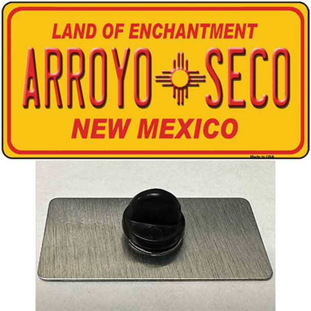 Arroyo Seco Yellow New Mexico Wholesale Novelty Metal Hat Pin