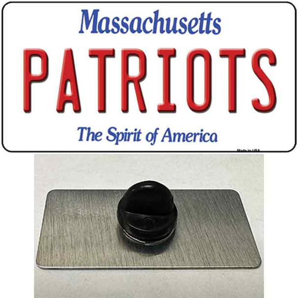 Patriots Massachusetts State Wholesale Novelty Metal Hat Pin