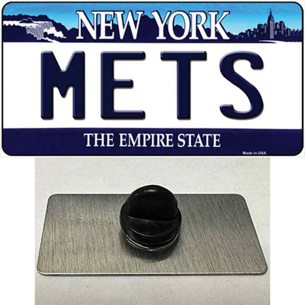 Mets New York State Wholesale Novelty Metal Hat Pin