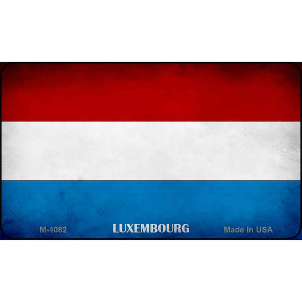 Luxembourg Flag Wholesale Novelty Metal Magnet