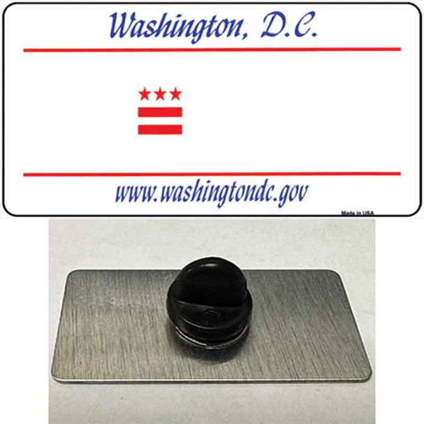 Washington DC State Blank Wholesale Novelty Metal Hat Pin