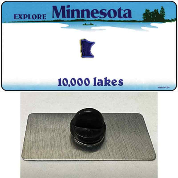 Minnesota State Blank Wholesale Novelty Metal Hat Pin