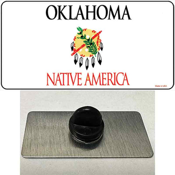 Oklahoma State Blank Wholesale Novelty Metal Hat Pin
