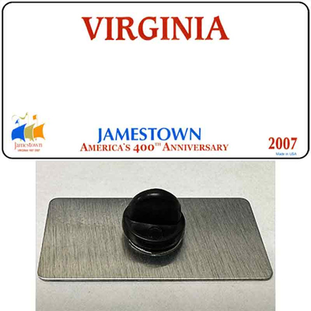 Virginia State Blank Wholesale Novelty Metal Hat Pin