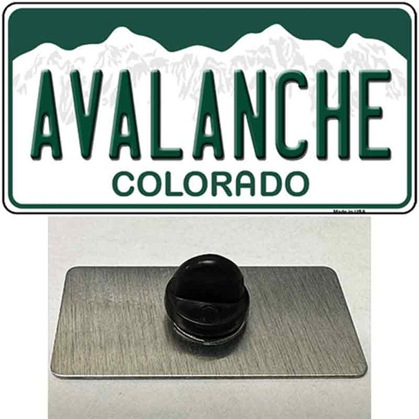 Avalanche Colorado State Wholesale Novelty Metal Hat Pin