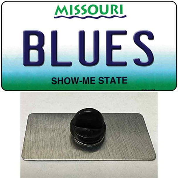Blues Missouri State Wholesale Novelty Metal Hat Pin