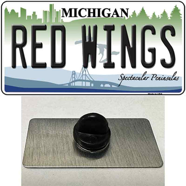 Redwings Michigan State Wholesale Novelty Metal Hat Pin