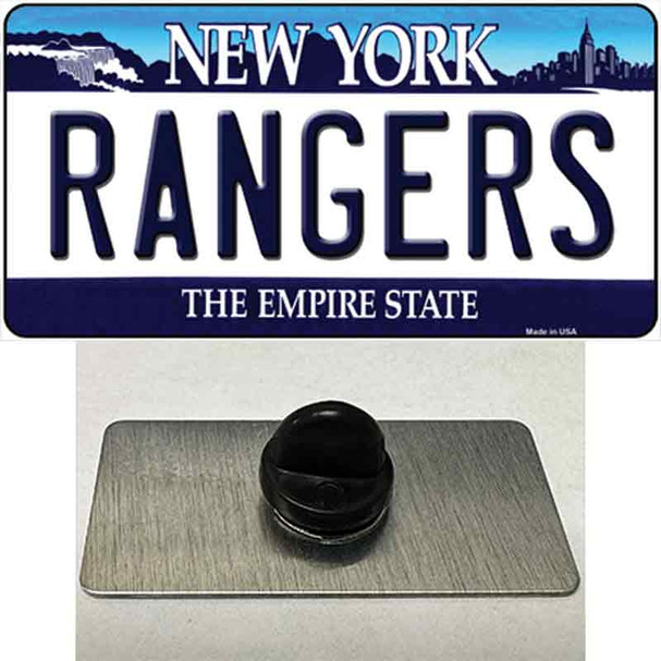 Rangers New York State Wholesale Novelty Metal Hat Pin