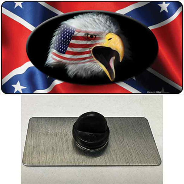 Rebel Flag American Eagle Wholesale Novelty Metal Hat Pin