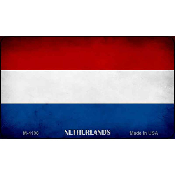 Netherlands Flag Wholesale Novelty Metal Magnet