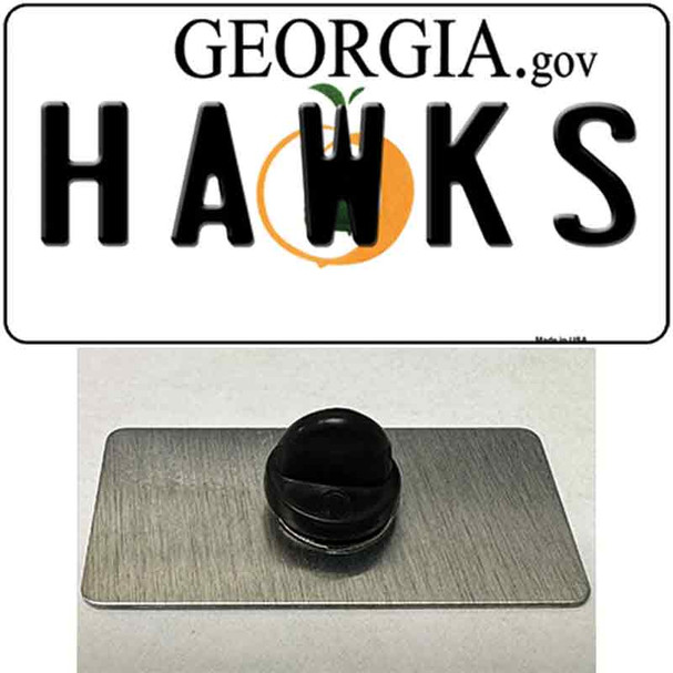 Hawks Georgia State Wholesale Novelty Metal Hat Pin