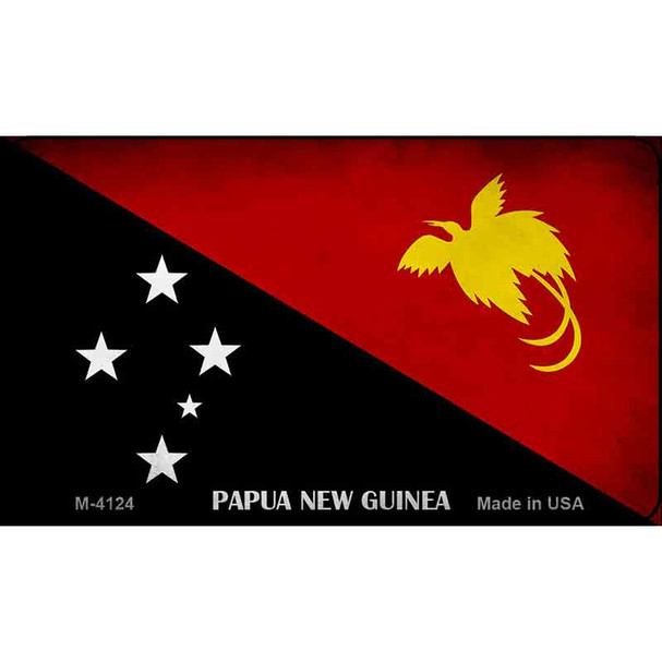 Papua New Guinea Flag Wholesale Novelty Metal Magnet