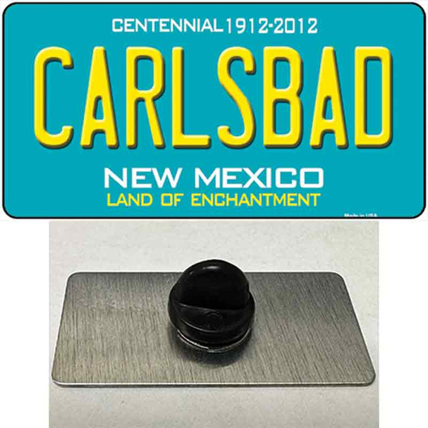 Carlsbad New Mexico Teal Wholesale Novelty Metal Hat Pin