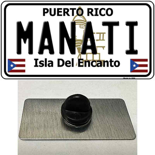Manati Puerto Rico Wholesale Novelty Metal Hat Pin