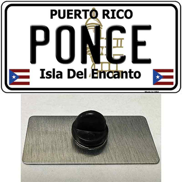 Ponce Puerto Rico Wholesale Novelty Metal Hat Pin