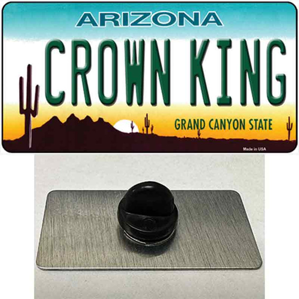 Crown King Wholesale Novelty Metal Hat Pin