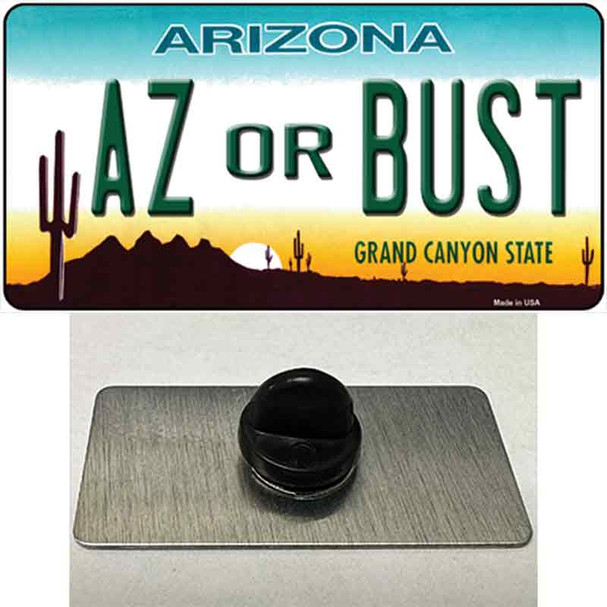 Arizona Az Or Bust Wholesale Novelty Metal Hat Pin