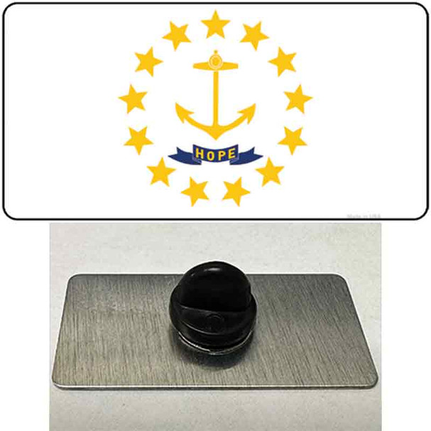 Rhode Island State Flag Wholesale Novelty Metal Hat Pin