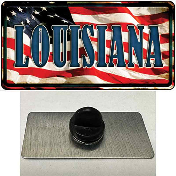 Louisiana USA Wholesale Novelty Metal Hat Pin