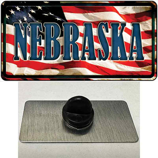 Nebraska USA Wholesale Novelty Metal Hat Pin