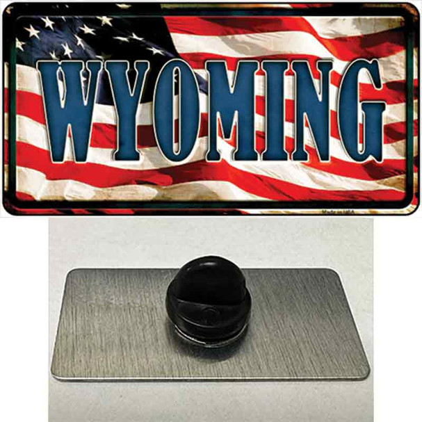 Wyoming USA Wholesale Novelty Metal Hat Pin