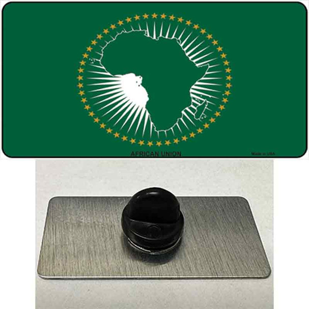African Union Flag Wholesale Novelty Metal Hat Pin