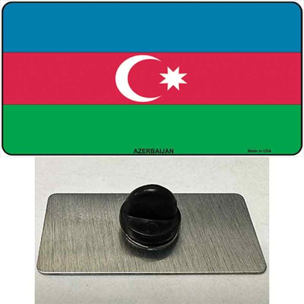 Azerbaijan Flag Wholesale Novelty Metal Hat Pin