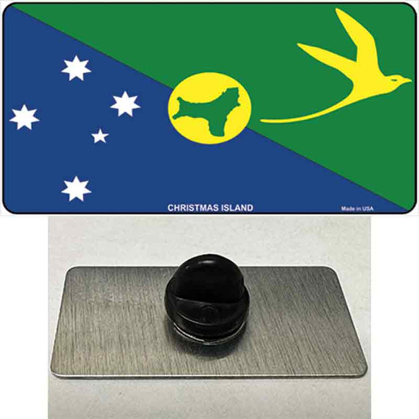 Christmas Island Flag Wholesale Novelty Metal Hat Pin