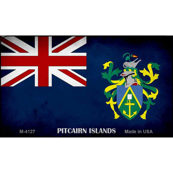 Pitcairn Islands Flag Wholesale Novelty Metal Magnet