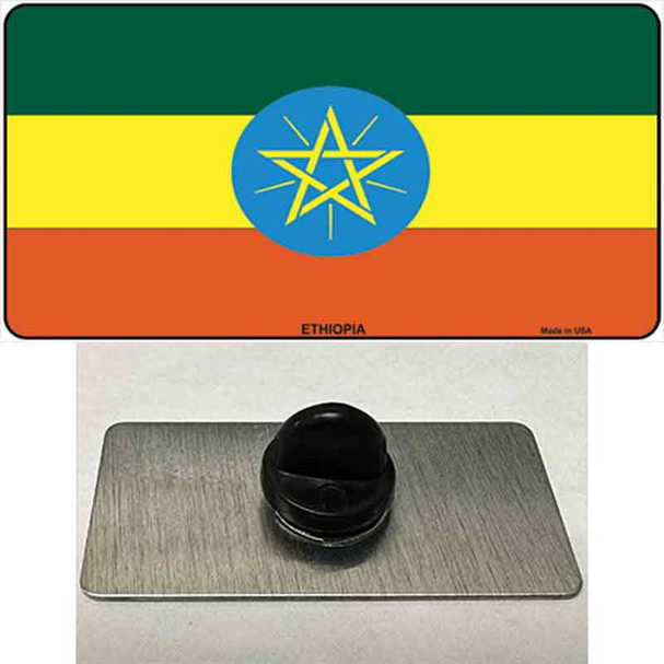 Ethiopia Flag Wholesale Novelty Metal Hat Pin