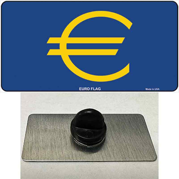 Euro Flag Wholesale Novelty Metal Hat Pin