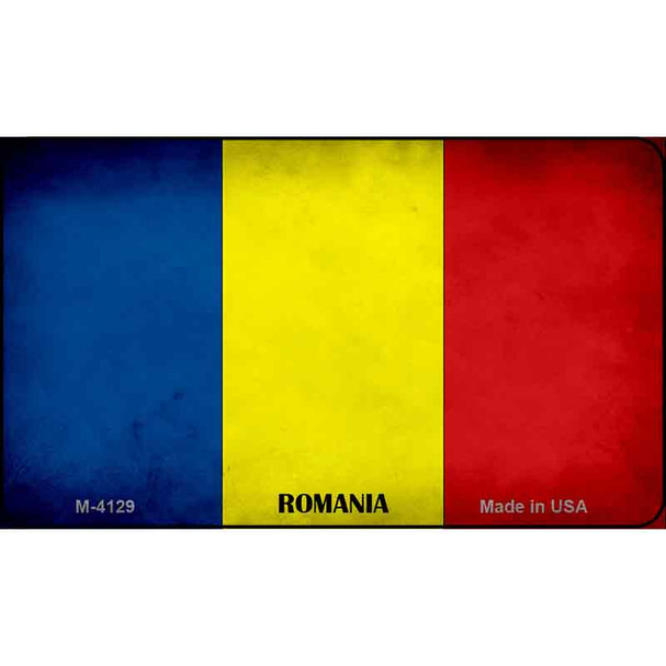 Romania Flag Wholesale Novelty Metal Magnet