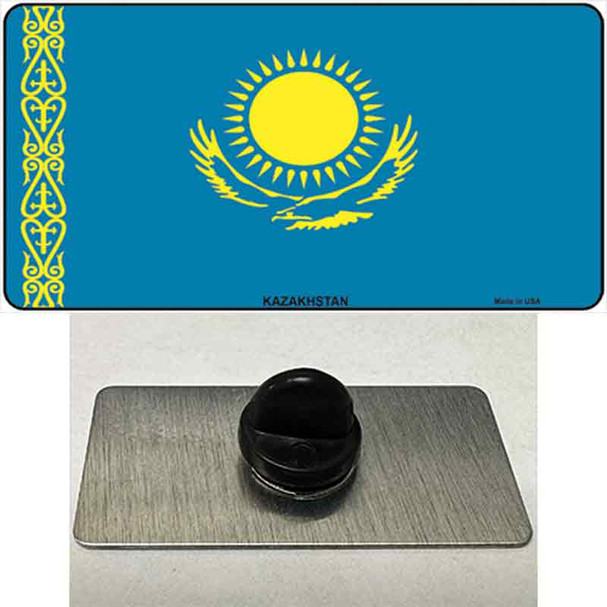 Kazakhstan Flag Wholesale Novelty Metal Hat Pin