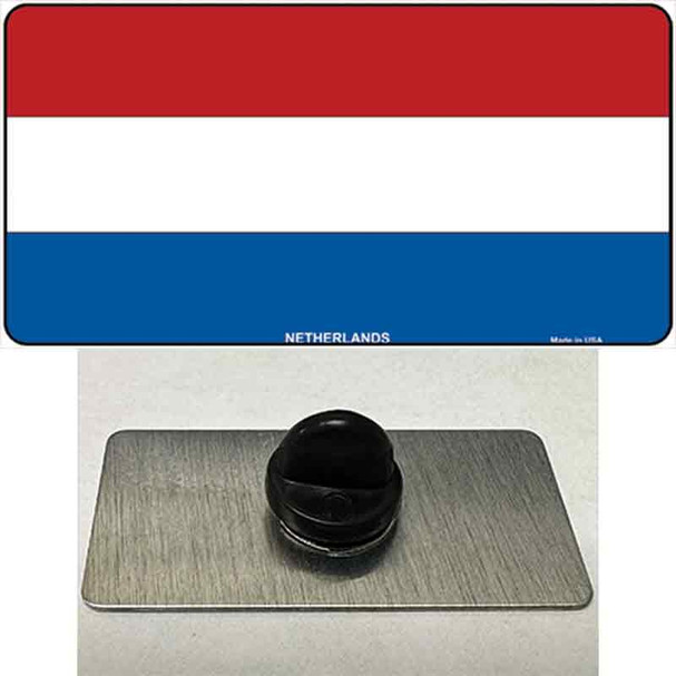Netherlands Flag Wholesale Novelty Metal Hat Pin