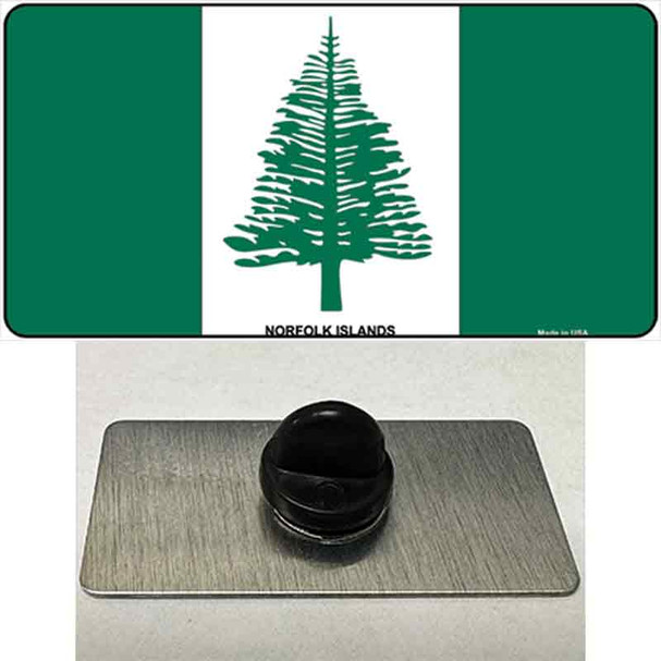 Norfolk Islands Flag Wholesale Novelty Metal Hat Pin