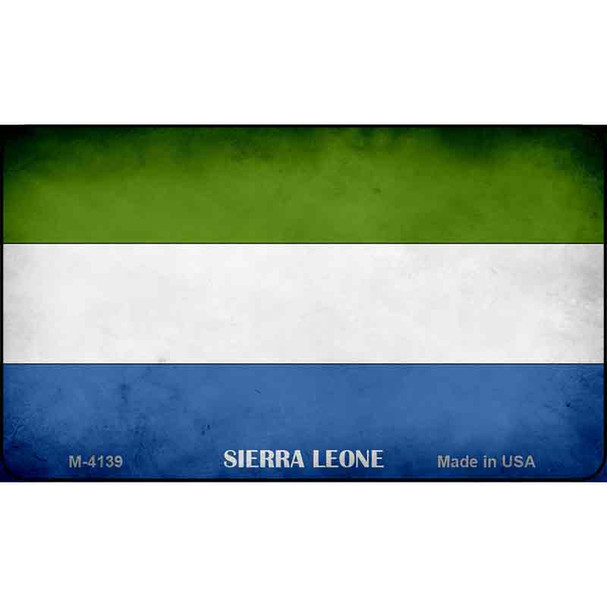 Sierra Leone Flag Wholesale Novelty Metal Magnet