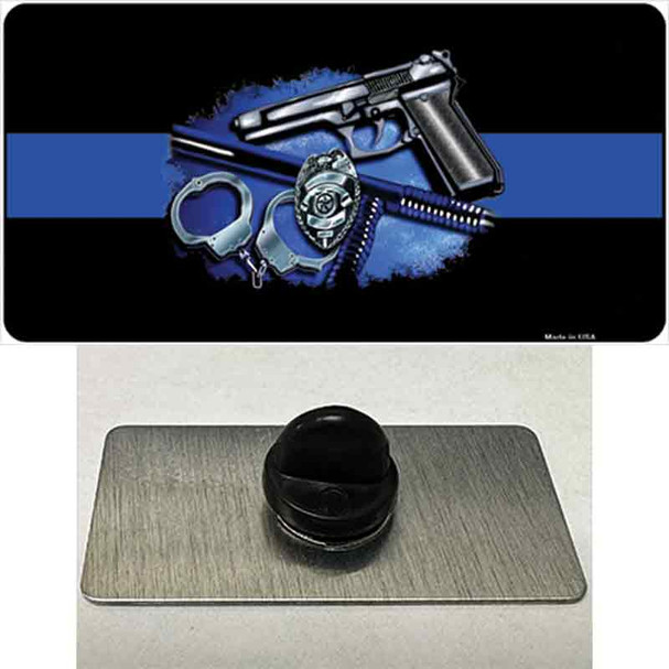 Thin Blue Line Badge Wholesale Novelty Metal Hat Pin