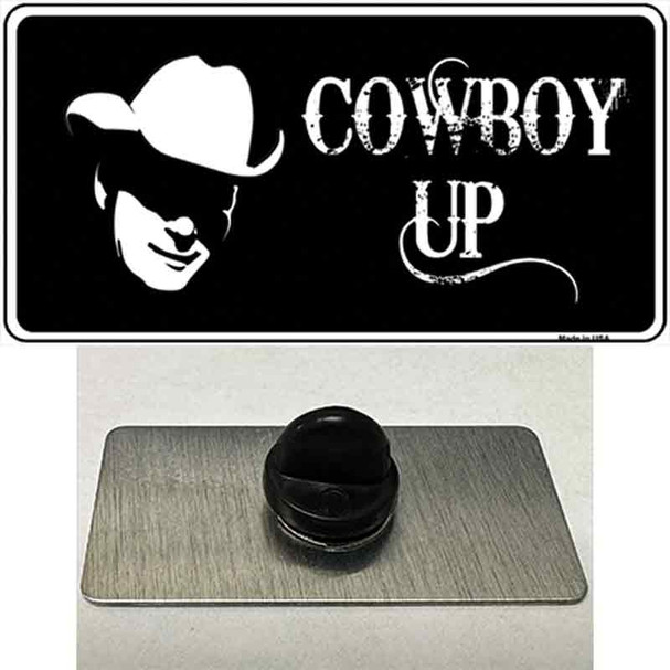 Cowboy Up License Wholesale Novelty Metal Hat Pin