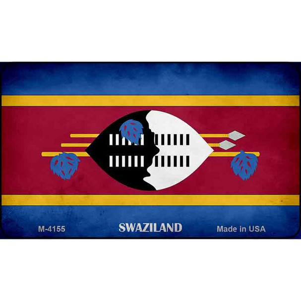 Swaziland Flag Wholesale Novelty Metal Magnet