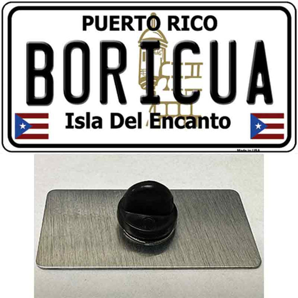 Boricua Puerto Rico Wholesale Novelty Metal Hat Pin