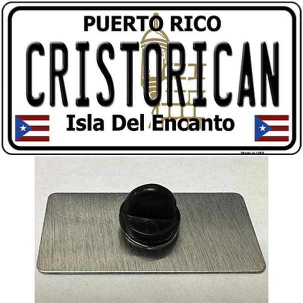 Cristorican Puerto Rico Wholesale Novelty Metal Hat Pin