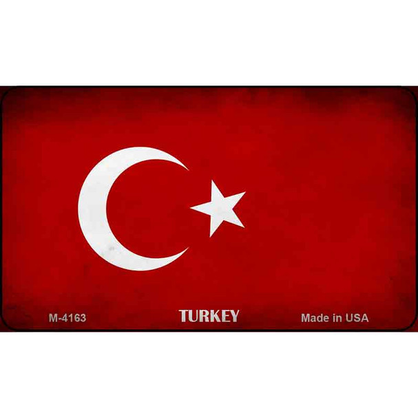 Turkey Flag Wholesale Novelty Metal Magnet