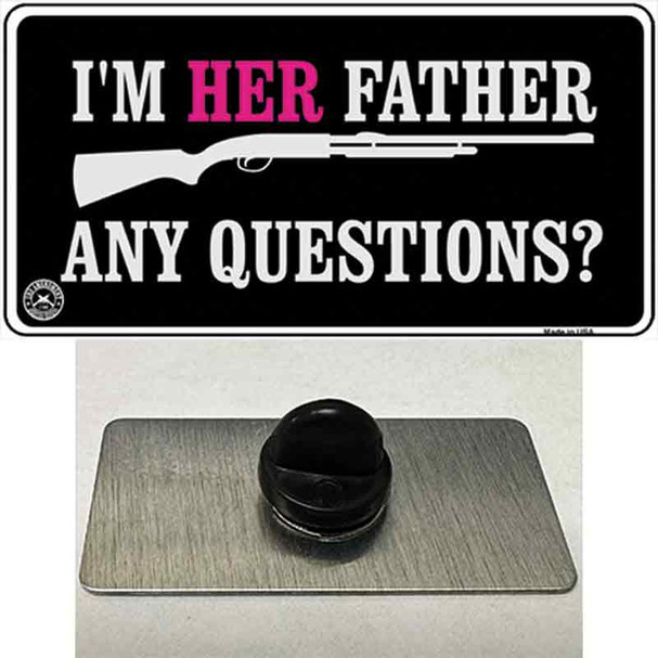Im Her Father Wholesale Novelty Metal Hat Pin