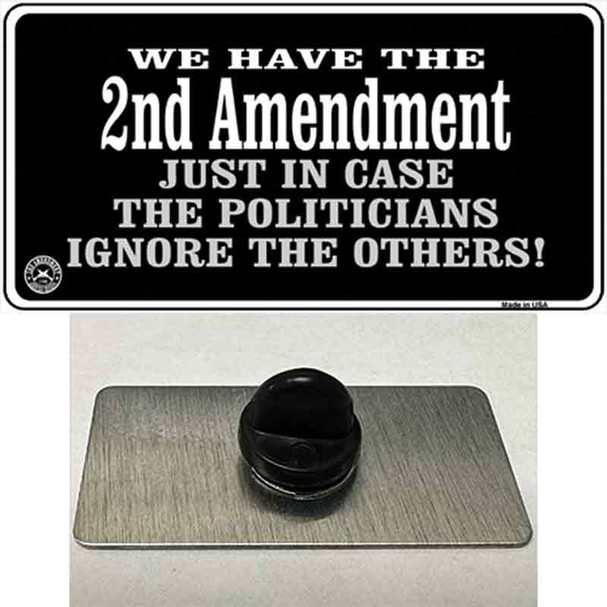 2nd Amendment In Case Politicians Ignore Wholesale Novelty Metal Hat Pin