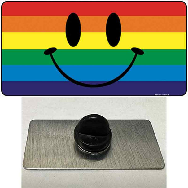 Smiley Face Wholesale Novelty Metal Hat Pin