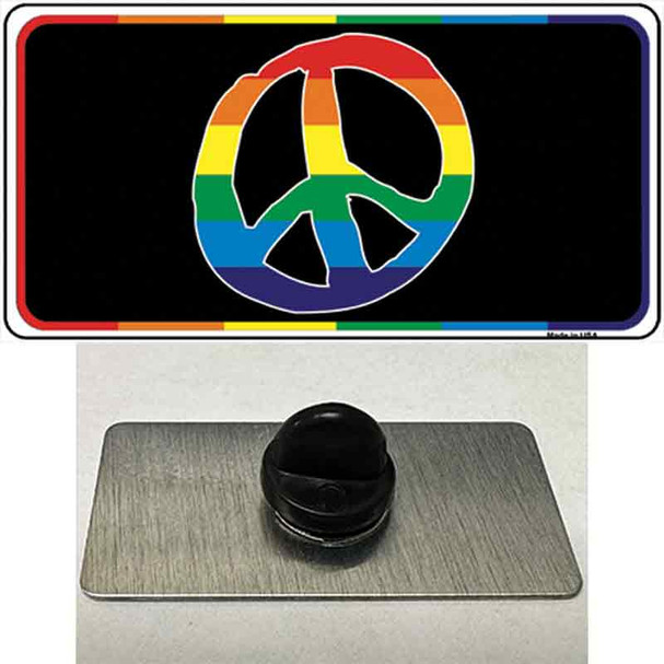 Peace Sign Wholesale Novelty Metal Hat Pin