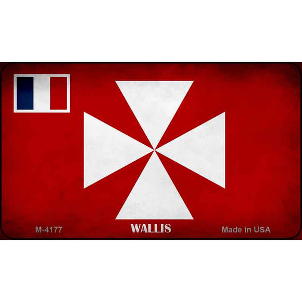 Wallis Flag Wholesale Novelty Metal Magnet
