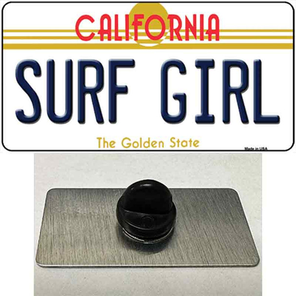 Surf Girl California Wholesale Novelty Metal Hat Pin