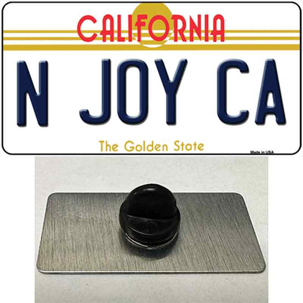 N Joy Ca California Wholesale Novelty Metal Hat Pin